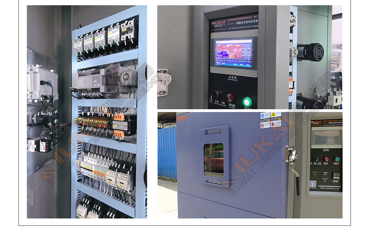 帶視窗玻璃冷熱衝擊試驗箱細（xì）節圖