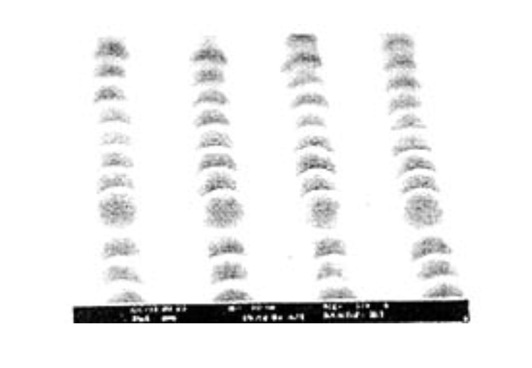 回流焊（hàn）工藝後麵（miàn）分布的焊（hàn）點陣（zhèn）列