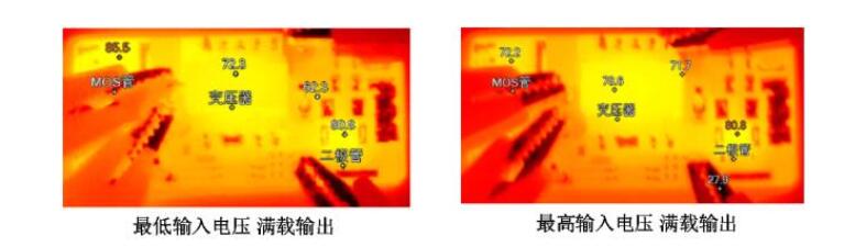 圖（tú）4 某電源模（mó）塊常溫下的熱成像圖（tú）