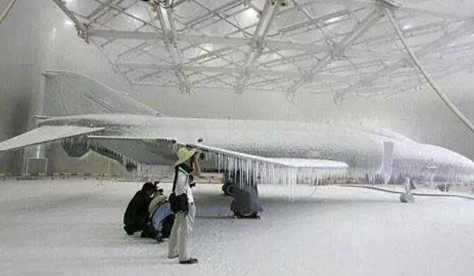 韓國F-4E戰鬥機低（dī）溫測試