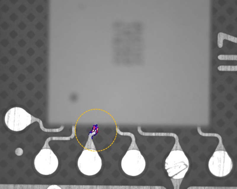 晶圓級芯片可靠性測試（shì）後高電阻值異常如何詢失效點？