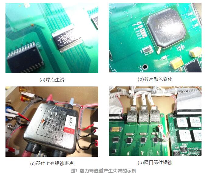 應力篩選時產生失（shī）效